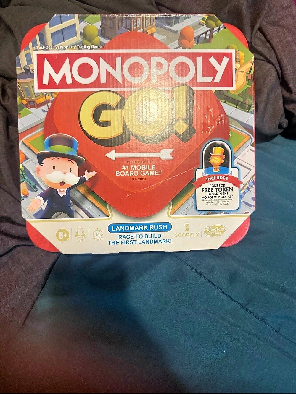 Monopoly Landmark Rush Board Game